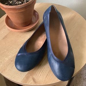 Vionic Blue Caroll Ballet Flat
